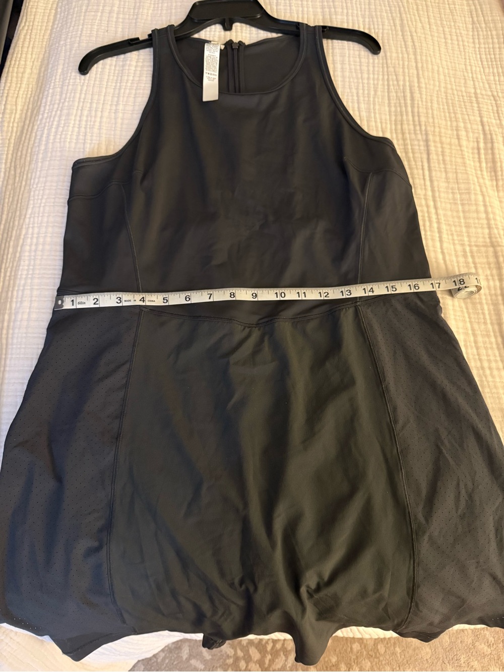 lululemon athletica Black Women's Dress/Skort Sz 14 athleisure pickleball sports - Picture 11 of 14